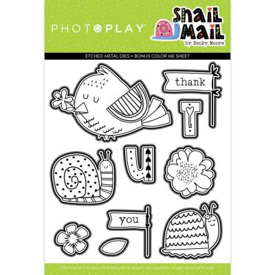 PhotoPlay Snail Mail Etched Die - Snail Mail
